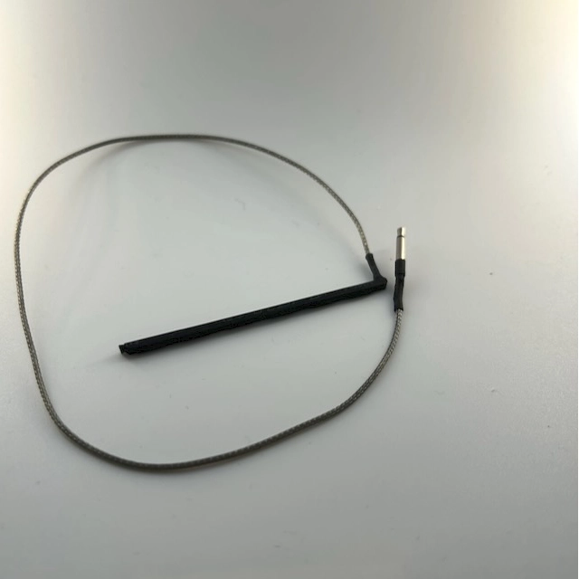 Piezo under saddle pickup, 6 string